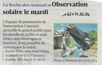 Observation solaire Observation solaire