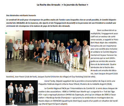 Journée du Facteur Journée du Facteur